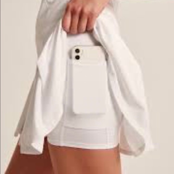 💰3 for $40 💰 Abercrombie & Fitch White Tennis/Golf Skort - Picture 2 of 5